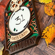 Load image into Gallery viewer, Enchanting Countdown: Days to Halloween Whiteboard Sign