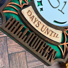 Load image into Gallery viewer, Enchanting Countdown: Days to Halloween Whiteboard Sign