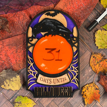 Load image into Gallery viewer, Glowing Spooky Countdown: Halloween Whiteboard Sign