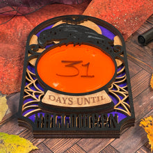 Load image into Gallery viewer, Glowing Spooky Countdown: Halloween Whiteboard Sign