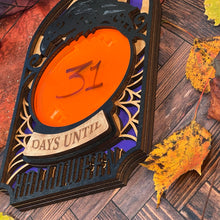Load image into Gallery viewer, Glowing Spooky Countdown: Halloween Whiteboard Sign