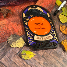 Load image into Gallery viewer, Glowing Spooky Countdown: Halloween Whiteboard Sign