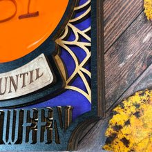 Load image into Gallery viewer, Glowing Spooky Countdown: Halloween Whiteboard Sign