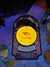 Load image into Gallery viewer, Glowing Spooky Countdown: Halloween Whiteboard Sign