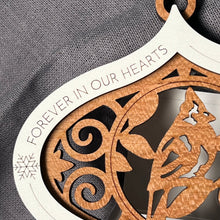 Load image into Gallery viewer, Eternal Embrace - Handcrafted Wooden Memorial Ornament