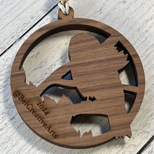 Load image into Gallery viewer, Barred Owl 3D Wood Christmas Ornament - Multi Wood Collection