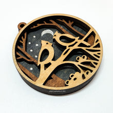 Load image into Gallery viewer, Cardinal bird Christmas ornament, hand made in USA