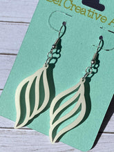Load image into Gallery viewer, Conch Shell Shimmery Dangling Drop Earrings - Bel Creative Arts