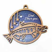 Load image into Gallery viewer, Fish ornament, Father's Day gifts, fishing decor, hand made in USA