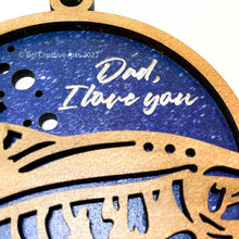 Load image into Gallery viewer, Fish ornament, Father's Day gifts, fishing decor, hand made in USA