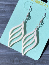 Load image into Gallery viewer, Conch Shell Shimmery Dangling Drop Earrings - Bel Creative Arts
