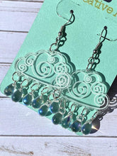 Load image into Gallery viewer, Rainy Day Cloud Dangling Drop Earrings - Bel Creative Arts
