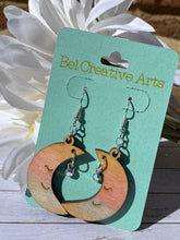 Load image into Gallery viewer, Sleepy Moon Dangling Drop Earrings - Bel Creative Arts
